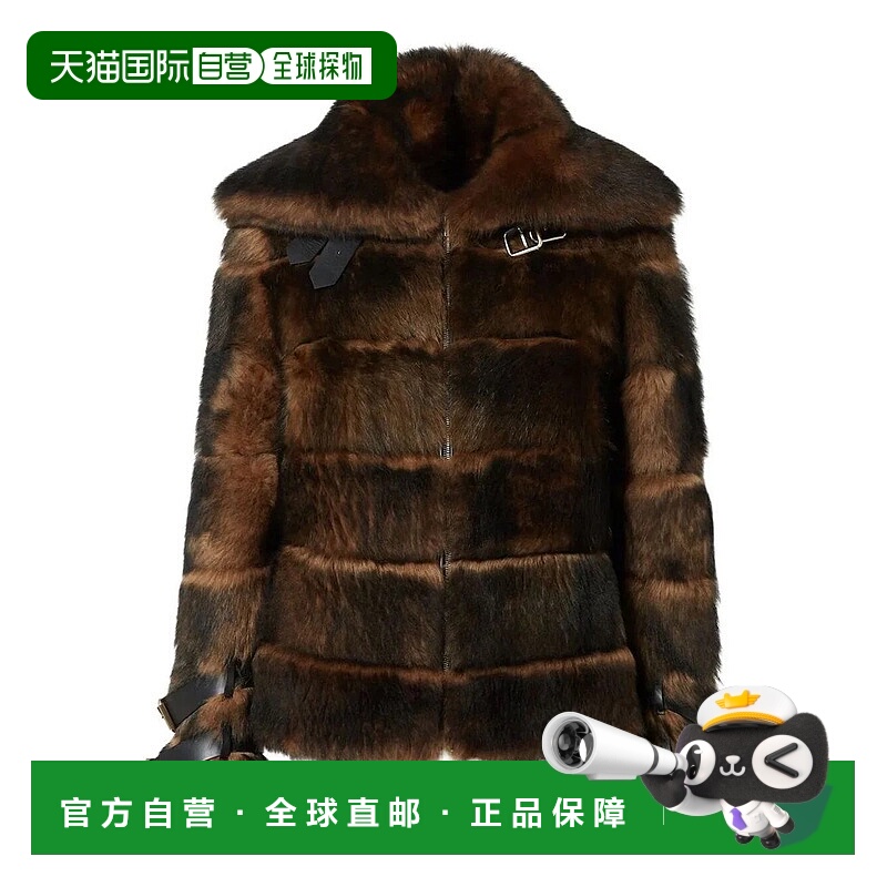 1h可退 香港直邮FENDI 女士外套 FM5426AYLH09 AW2025 棕色 Fendi