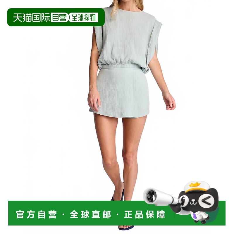 自营 sundays冲浪蓝女式Skort湖-冲浪蓝 美国奥莱直发