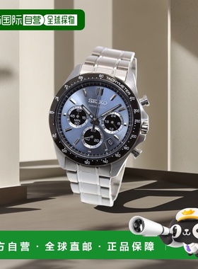 【日本直邮】SEIKO精工腕表SELECTION石英手表蓝灰色*银色简约设