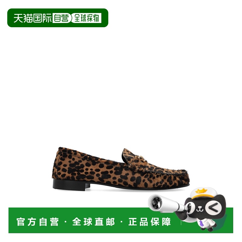 1h可退 香港直邮VERSACE 女士芭蕾乐福鞋 10178451A133076N30V SS