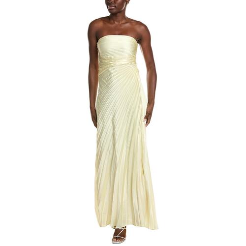 自营A.L.C. Bianca Maxi Dress - yellow 美国奥莱直发连衣裙长裙