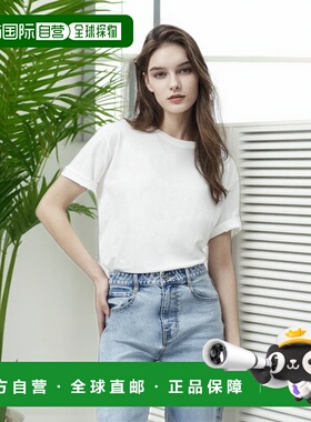 韩国直邮GIORDANO 女装T恤322515 7color纯棉 高档百搭 高级感