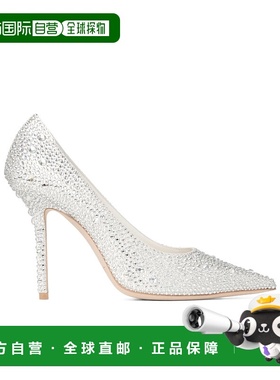 香港直邮JIMMY CHOO 女士高跟鞋 LOVE100SWQ000784 CO 白色 Love