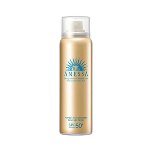 香港直邮资生堂安耐晒防水金瓶防晒喷雾60G防水防汗不油腻清正品