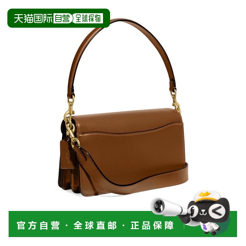 1小时内可退 香港直邮COACH 女士斜挎包 CI032B4N4 SS2025 棕色 T