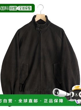 1h可退 日本直邮ssstein男装 牛皮革外套 宽松版型 立领半拉链设