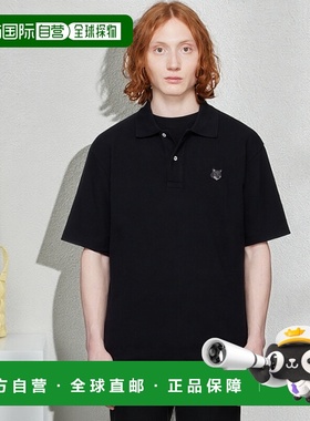 1h可退 香港直邮潮奢 MAISON KITSUNE 男士 黑色 Bold Fox Head P