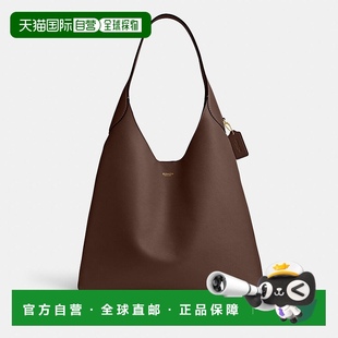 专柜款 香港直邮COACH 女士皮质单肩手提包蔻驰