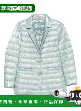 香港直邮HERNO 女士外套 PI002008D12017Z9014 SS2025 浅蓝色