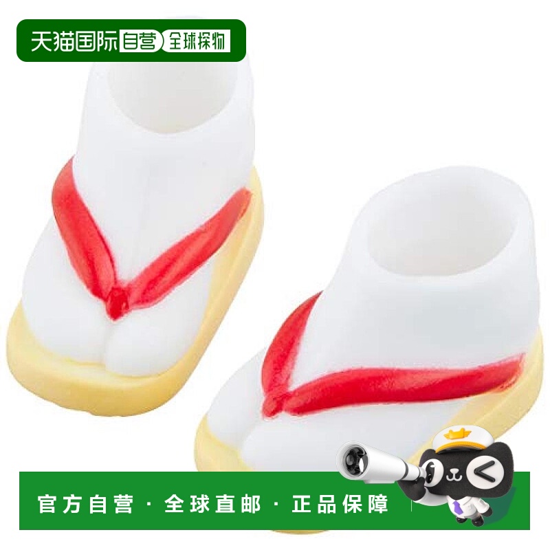 日本直邮【日本直邮】Obitsu人偶11cm身用 红/白木足袋草鞋11SH-F