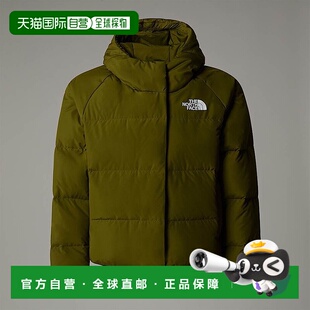 自营欧洲直邮北面North 女童连帽羽绒服TheNorthFace