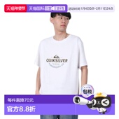 TYPED T恤 OUT 日本直邮Quiksilver 半袖 25SPQST251007 白色