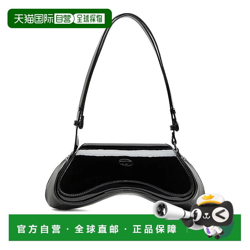 1h可退 香港直邮DIESEL 女士单肩包 P6255X10221HA881 AW2025 黑