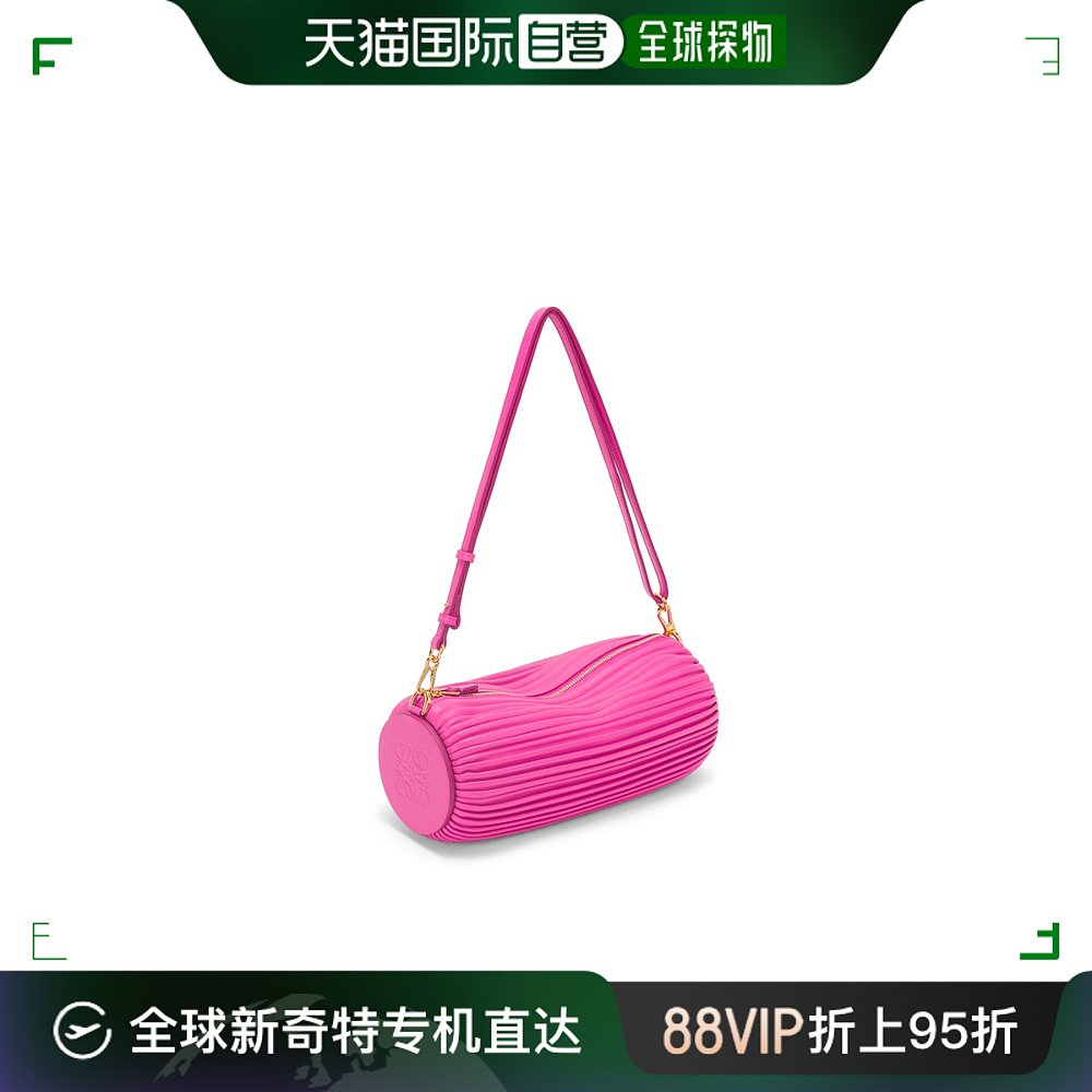 香港直邮潮奢 LOEWE罗意威女士 Bracelet Pouch手拿包(pleated