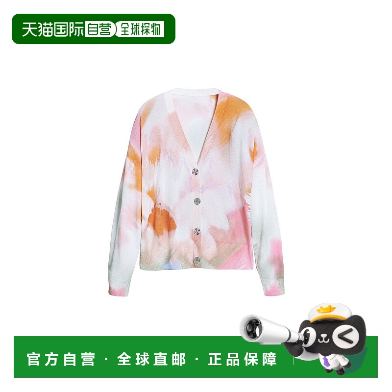 日本直邮Desigual Tidal Floral针织毛衣开衫女装童装
