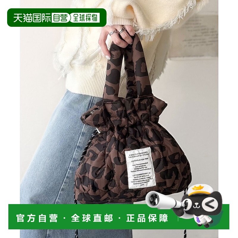 1h可退 日本直邮Java联名女士2way托特包 大容量A4轻便斜挎巾着设