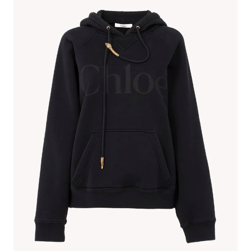 CHLOÉ 女士卫衣 CH25SJH10189001 SS2025 黑色