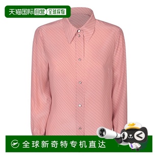 古馳 女士 香港直郵潮奢 印花襯衫 771928ZAPCF真絲 Gucci 1h可退
