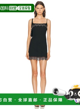 1h可退 香港直邮Staud 女士 Colette 连衣裙 R26R2309PT black黑