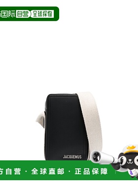 香港直邮JACQUEMUS 男士斜挎包 235BA0913061990 AW2024 黑色