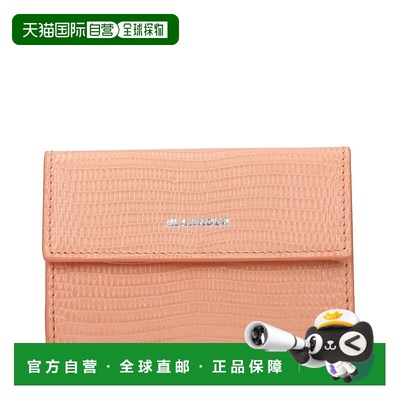 自营Jil Sander Leather Women's Wallets - pink 美国奥莱直发