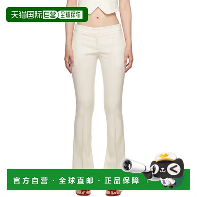 1h可退 香港直邮潮奢 Blumarine 蓝色情人 女士  Flared 长裤 A32