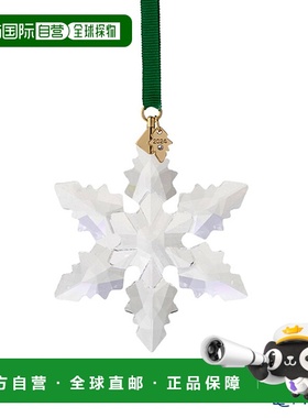 【日本直邮】Swarovski施华洛世奇雪花结晶圣诞饰品挂件2024限量