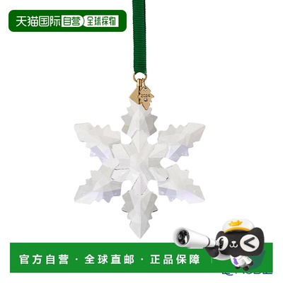 【日本直邮】Swarovski施华洛世奇雪花结晶圣诞饰品挂件2024限量