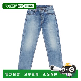 香港直邮CELINE 女士牛仔裤 RP0B9930FGHX3 SS2026 蓝色 腰带袢牛