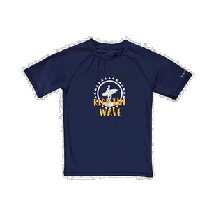 自营Snapper Rock Ride The Wave Rash 上衣 - 蓝色 美国奥莱直发