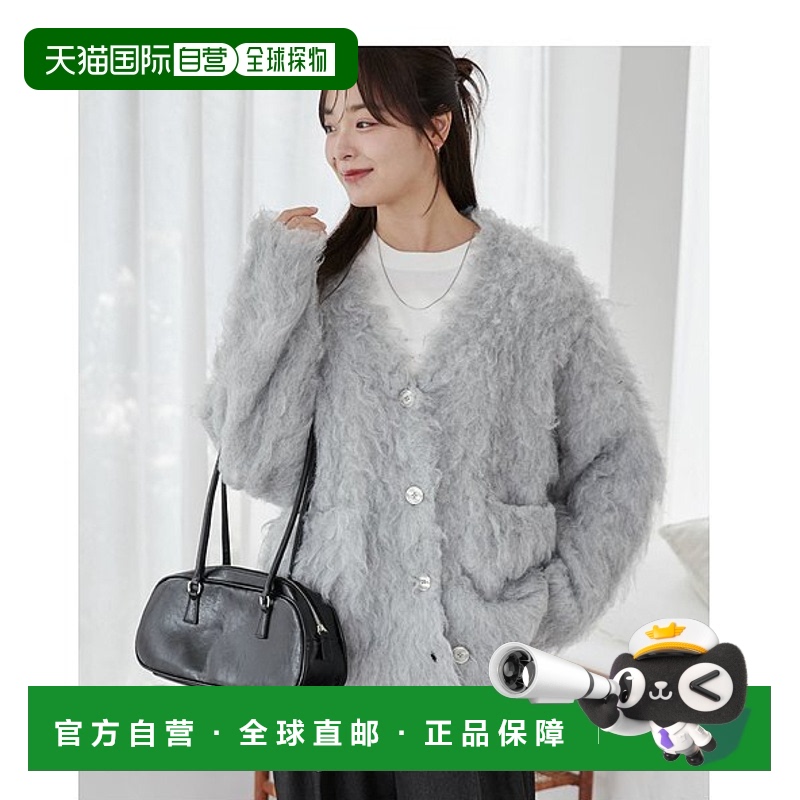 日本直邮WEGO 男女同款毛绒针织开衫 WE24WN11L0004