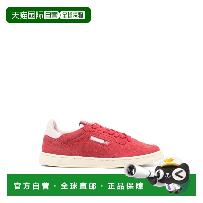 香港直邮AUTRY 女士 MEDALIST 平底低帮运动鞋 FLLWUL03RED,运动鞋new,运动休闲鞋,淘宝优惠券,粉丝福利购,淘宝优惠卷