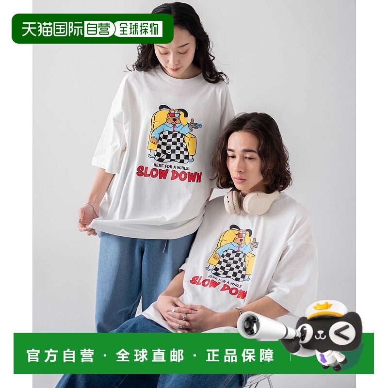 1h可退 日本直邮WEGO男士多款图案印花短袖T恤 WS24SM03M0001纯棉