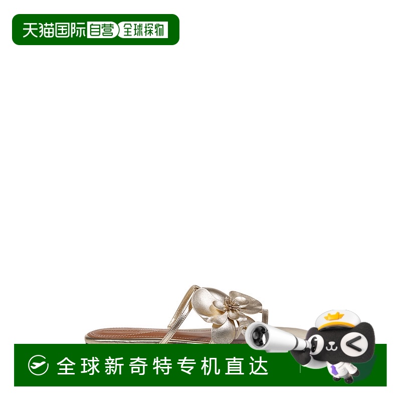 1h可退 香港直邮潮奢 ZIMMERMANN 女士 兰花拖鞋 3439FS25A1平底