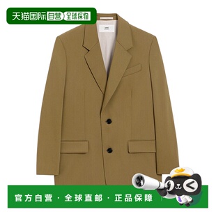 香港直邮Ami 外套 Paris 西装 HBV001WV0067 羊毛长袖 1h可退