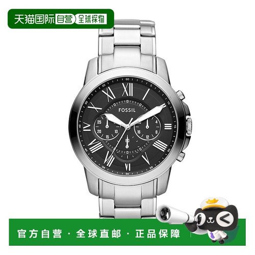 自营Fossil Women's Grant Chronograph, Stainless Steel Watch