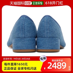 蓝色 V511J Camille 丽派朵 女士 Repetto 低跟鞋 香港直邮潮奢