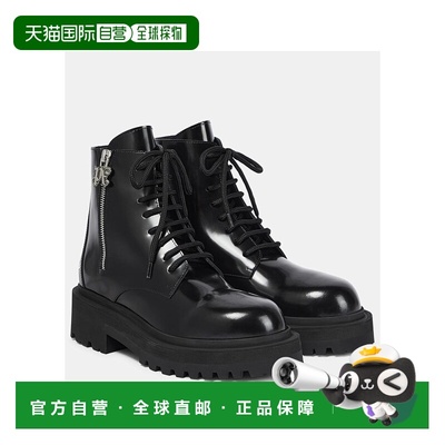 1h可退 香港直邮Palm Angels 棕榈天使 女士 皮质战地靴