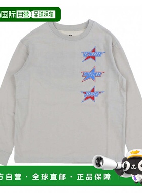 日本直邮UNDER ARMOUR 儿童长袖T恤 UA Heavyweight Cotton Stack