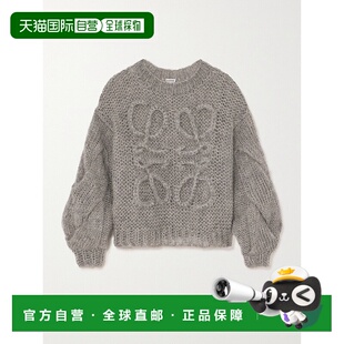 1h可退 香港直邮潮奢 LOEWE 罗意威 女士 Anagram长袖羊毛毛衣 S3