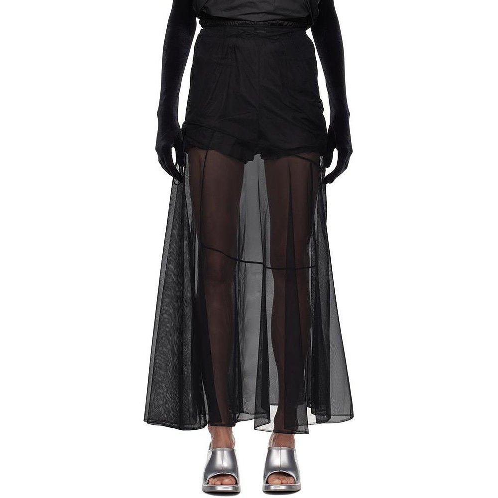 美国直邮SIMONE ROCHA/西蒙娜·罗莎女士半身裙长款薄纱休闲女装