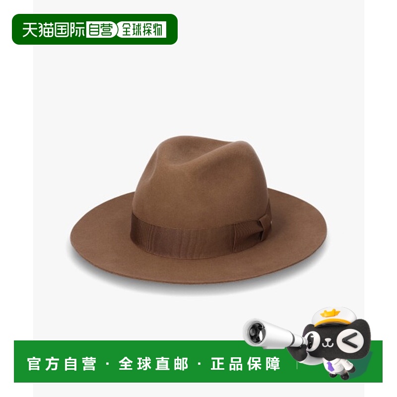 1h可退 日本直邮override 男士经典宽檐中折礼帽 日本制造 原宿风