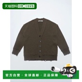 日本直邮EMODA 女装 SHETLAND 1h可退 羊毛宽松针织开衫 复古做旧