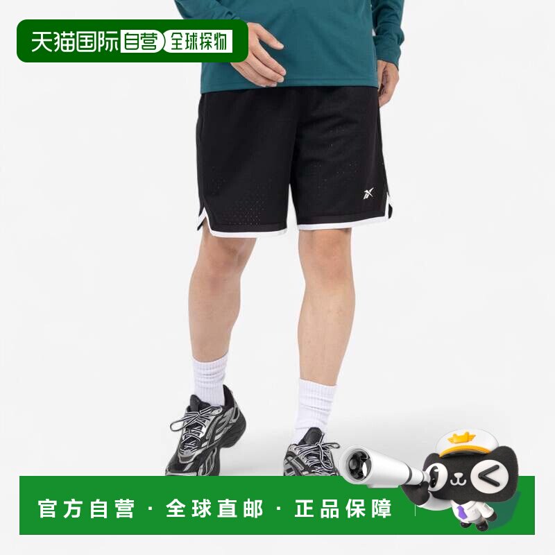 日本直邮REEBOK 篮球短裤 黑色运动