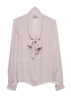 PRADA 女士衬衫 P424I167CSOOOF0014 SS2025 粉红色