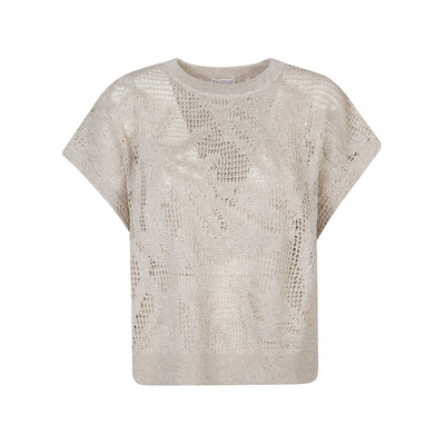 香港直邮BRUNELLO CUCINELLI 女士针织衫 MDT771010C8925 SS2026