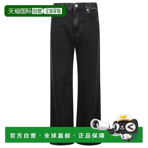 香港直邮PINKO 女士牛仔裤 105541A2RR AW2025 黑色 Pinko Jeans