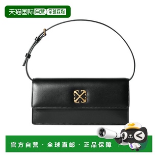 香港直邮OFF OWNN172C99LEA0011000 女士斜挎包 黑色 WHITE