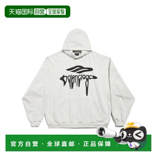 1h可退 香港直邮25SS 3B LIQUIFIED HOODIE大号版型连帽卫衣 Men