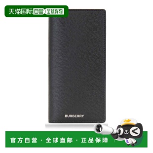 香港直邮BURBERRY 男士钱包 8084070 CO 黑色 Man passport holde